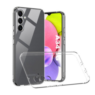 Silicone Transparente 2.0 TPU - Samsung Galaxy A34 5G (Proteção de Lente)