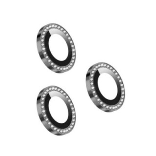 Protetor de Vidro de Lente Câmera Diamante - iPhone 11 Pro 6.1" / 11 Pro Max 6.5" / 12 Pro 6.1"(3PCS)