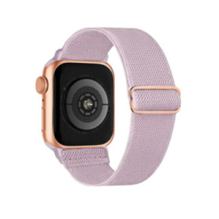Correias Elásticas de Nylon de Tecido Macio para Apple Watch 38/40/41mm