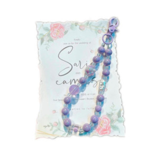 Pingentes Curtos em Contas Coloridas