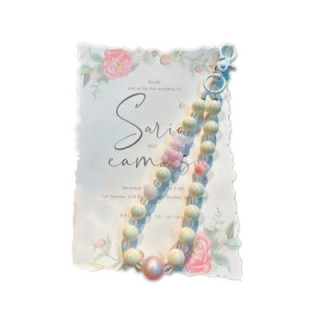 Pingentes Curtos em Contas Coloridas