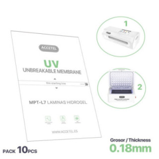 MPT-L7 Espessura das folhas UV 0.18mm - Pacote HD 25unidades