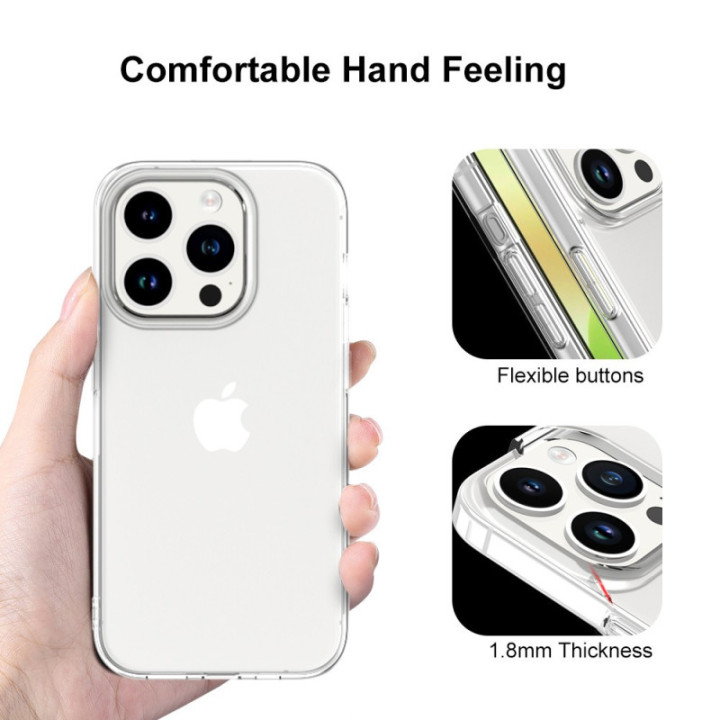 Silicone Transparente 2.0 TPU - iPhone 15 Pro 6.1"