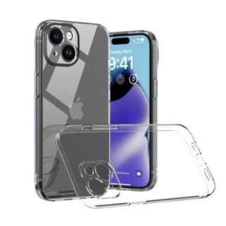 Silicone Transparente 2.0 TPU - iPhone 15 Plus 6.7" (Proteção de Lente)