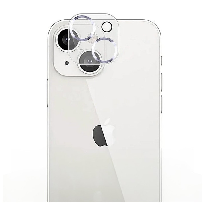 Protetor de Vidro de Lente Câmera HD 9H - iPhone 15/15 Plus