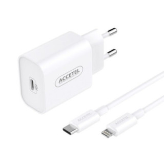 AC933 Carregador de Parede Carregamento Rápido PD 30W - Cabo USB-C para Lightning 1M