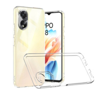Silicone Transparente 2.0 TPU - Oppo A38 4G / A18 (Proteção de Lente)