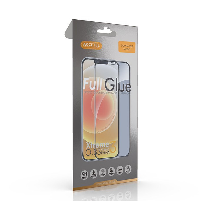 Película de Vidro 2D Full Glue - Xiaomi Poco M6 Pro 4G Preto