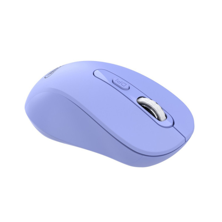 PCM240PP Mouse Sem Fio 2.4GHZ 800/1200/1600 DPI 6 Botões - Roxo