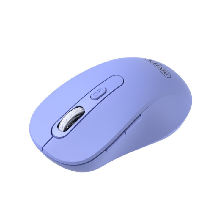 PCM240PP Mouse Sem Fio 2.4GHZ 800/1200/1600 DPI 6 Botões - Roxo