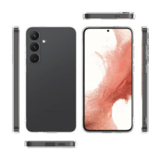 Silicone Transparente 2.0 TPU - Samsung Galaxy S24+ (Proteção de Lente)