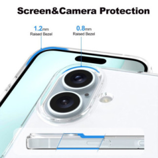 Silicone Transparente 2.0 TPU - iPhone 16 Plus 6.7"