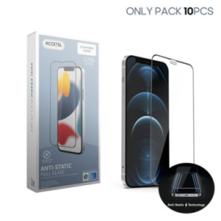 Protetor Antiestático Full Glue 2.75D - iPhone 15 Plus Preto (Pacote 10PCS)