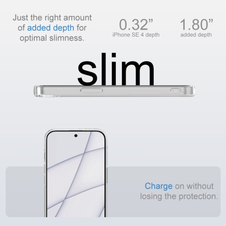 Silicone Transparente 2.0 TPU - iPhone 16E