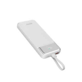 PBB2415W Bateria Externa de Carregamento Rápido 10000mAh 22.5W PD+QC3.0 - Branca