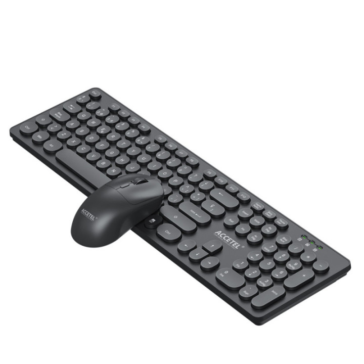 PCT242BK Combo de Teclado e Mouse Sem Fio - Preto (Espanhol)