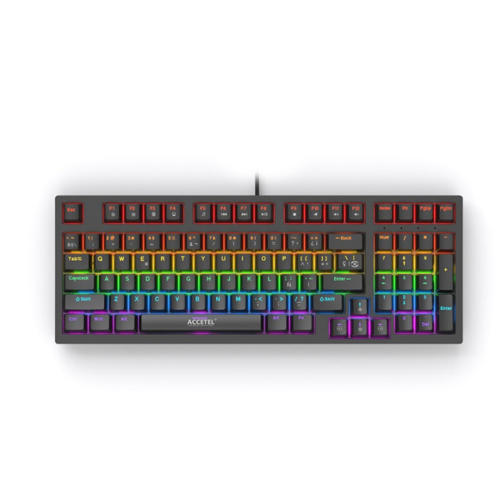 PCT650C Teclado Mecânico com numérico - Preto (Espanhol)