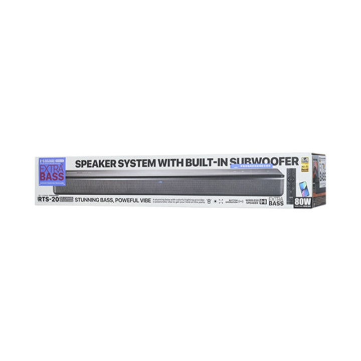 Barra de Som para TV Home Theater de 80W