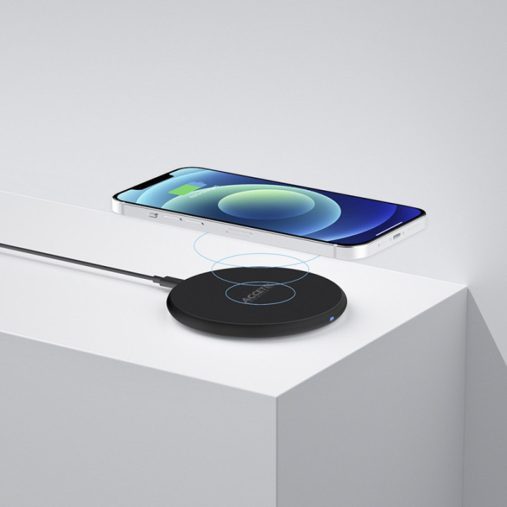 ACW510B Carregador Sem Fio carga rápida 15W Preto