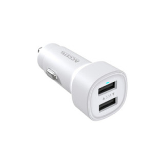 CC310W Carregador de Carro Duplo USB 3.1A Branco