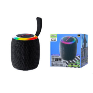 Coluna Portátil Sem Fio com Iluminação Dinâmica e Som Potente de 7W