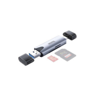 PCH102 Leitor de Cartões SD/MicroSD com Conectores USB-A e Tipo C