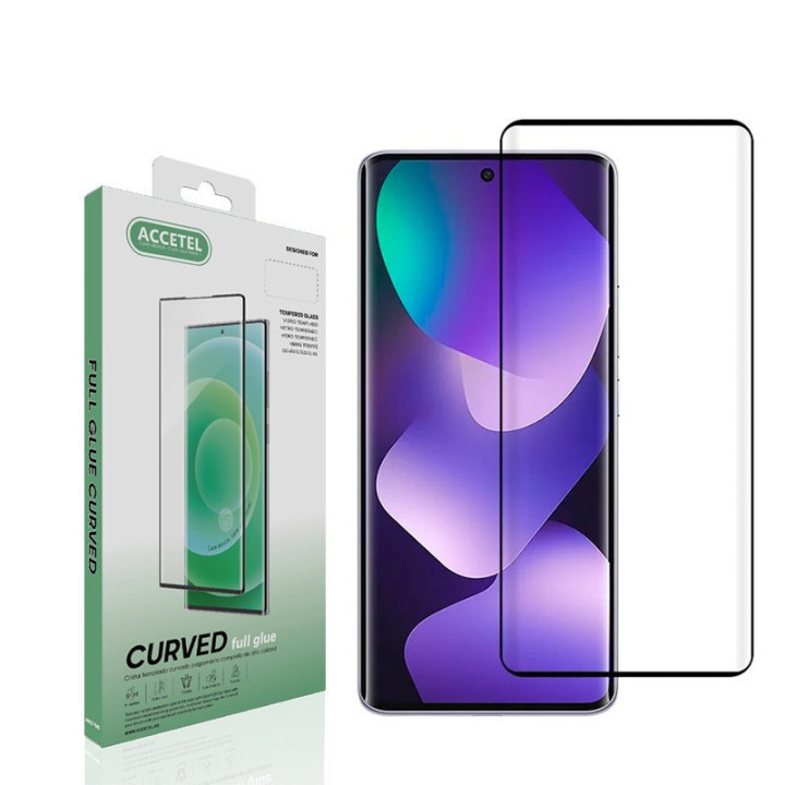 Película de Vidro Curvo Full Glue - Xiaomi Redmi Note 15 4G / 5G