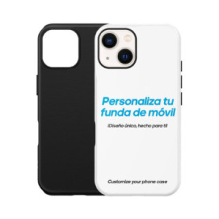 Personalize sua capa de Silicone+PC para iPhone 14 Plus