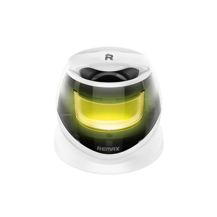 Mini Coluna Portátil Magnética 5W com Luzes RGB e Suporte Integrado