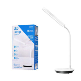 Lâmpada de Mesa LED Flexível 360° com Regulação Tátil e Bateria 1200mAh