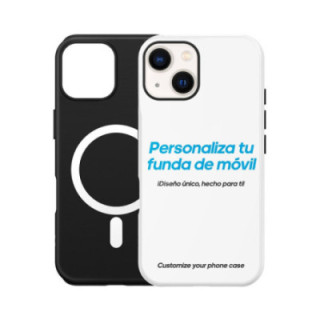 Personalize sua Capa de Silicone+PC com MagSafe para iPhone 14 Plus