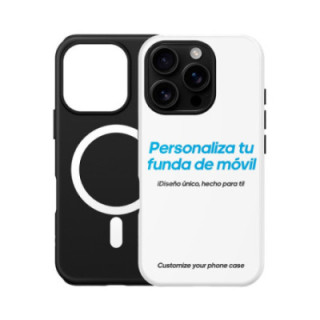 Personalize sua Capa de Silicone+PC com MagSafe para iPhone 15 Pro Max