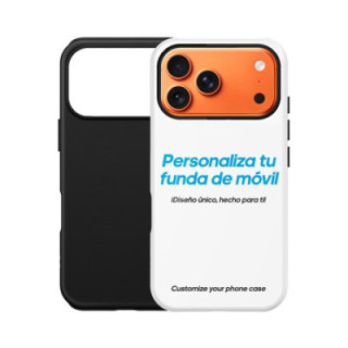 Personalize sua capa de Silicone+PC para iPhone 17 Pro Max
