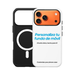 Personalize sua Capa de Silicone+PC com MagSafe para iPhone 17 Pro Max