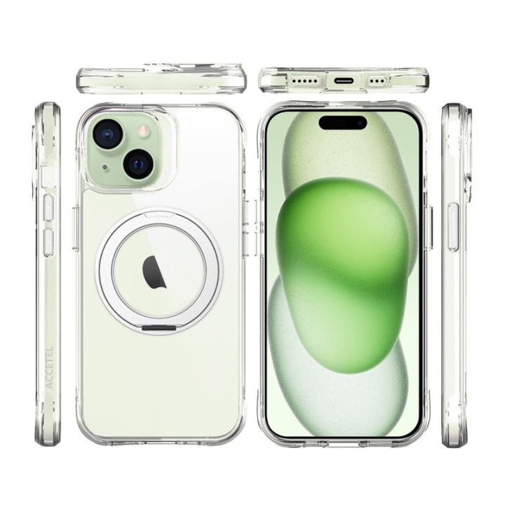 Capa Orbit MagSafe com Aro Rotativo para iPhone 13 / 14