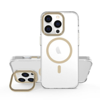 Capa Frame antichoque com aro de alumínio e MagSafe para iPhone 13 Pro / 14 Pro