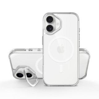 Capa Frame antichoque com aro de alumínio e MagSafe para iPhone 16 Plus
