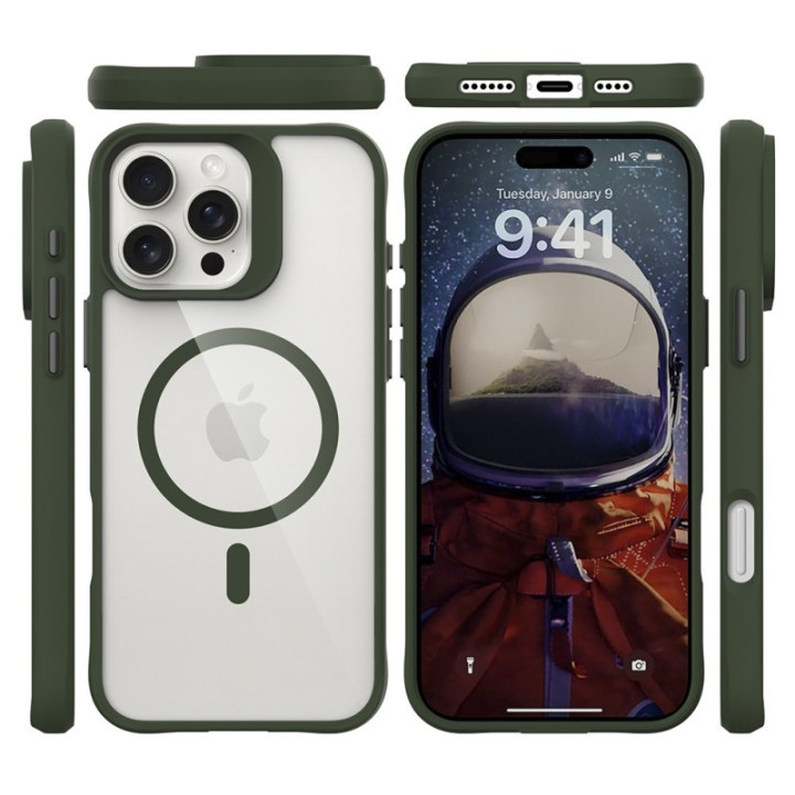 Capa Hybrid MagSafe para iPhone 16 Pro Max