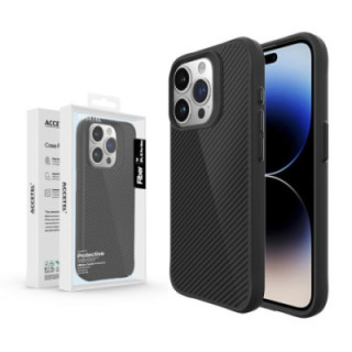 Capa Fiber MagSafe com acabamento em fibra de carbono para iPhone 15 Pro Max