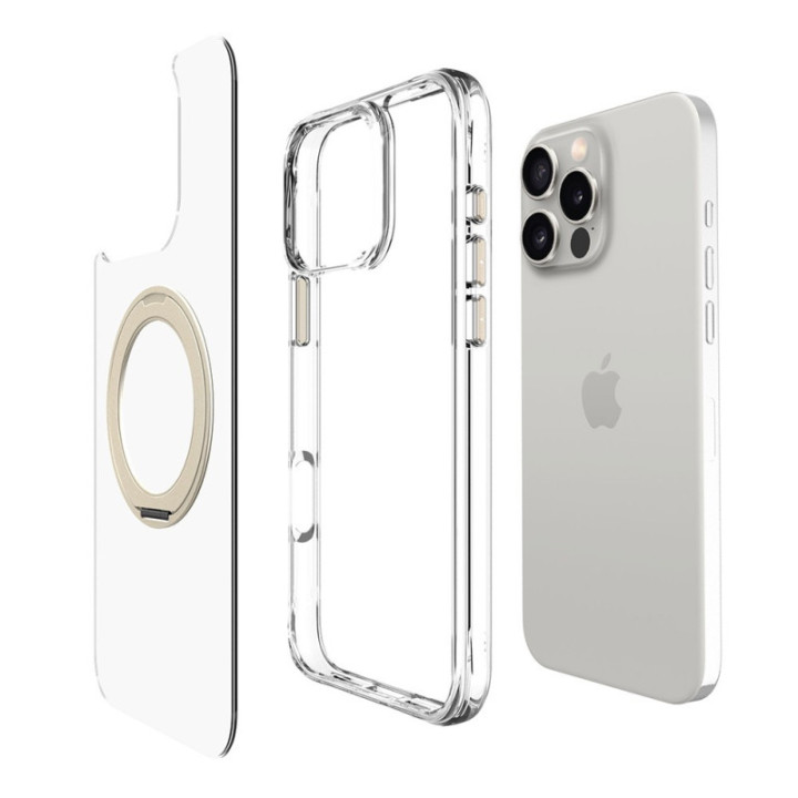 Capa Orbit MagSafe com Aro Rotativo para iPhone 16 Pro