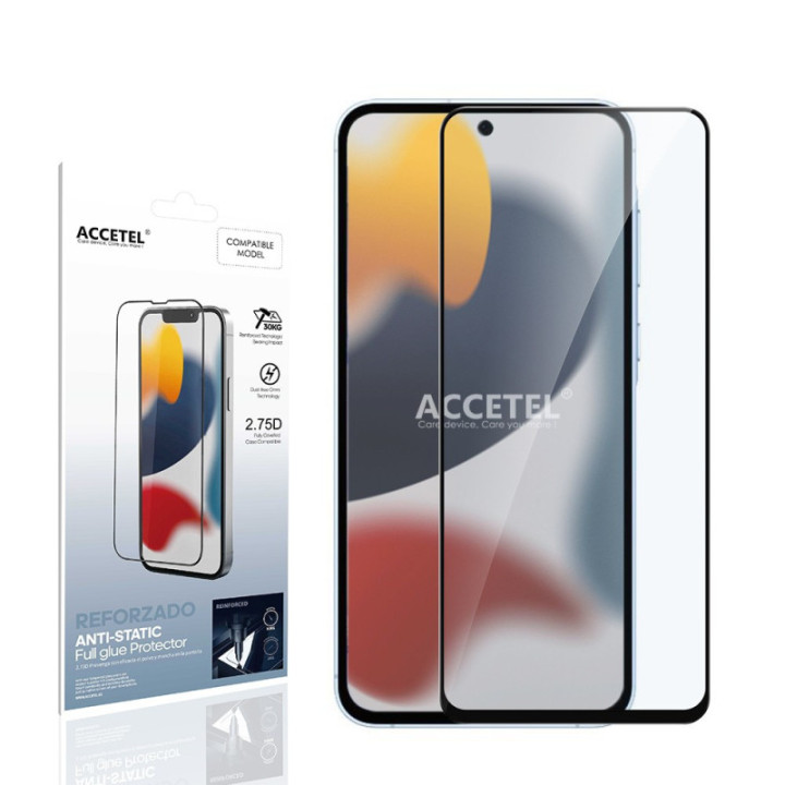 Protetor Full Glue 2.75D Dureza 30kg Antiestático - Samsung Galaxy A57 5G