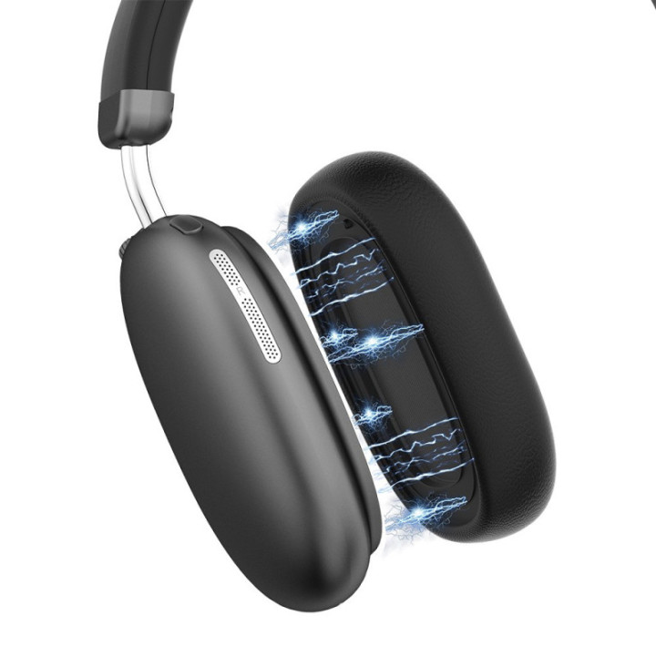 EPW860B Auscultadores Sem Fios com ANC+ENC e Cancelamento Ativo de Ruído ? Preto